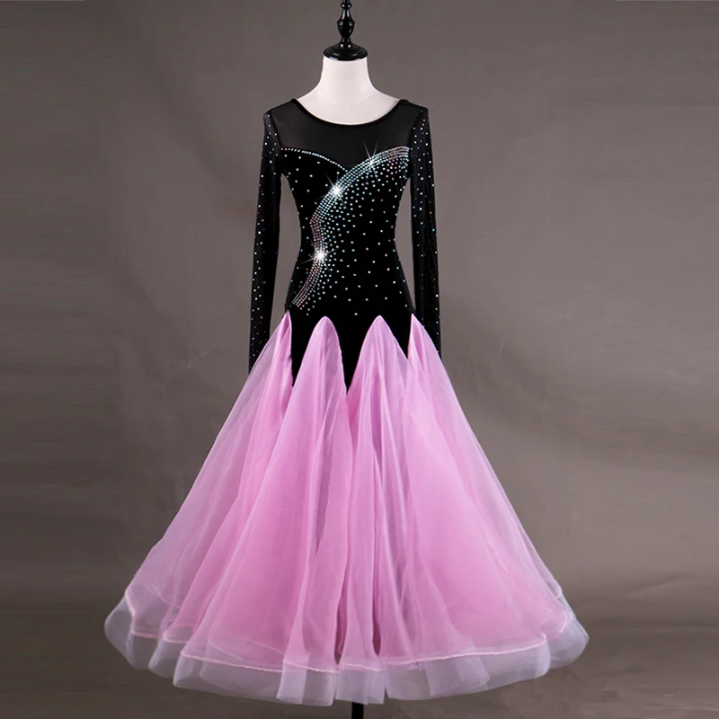 MQ026-1  Factory direct high quality ballroom performance   dancing dress