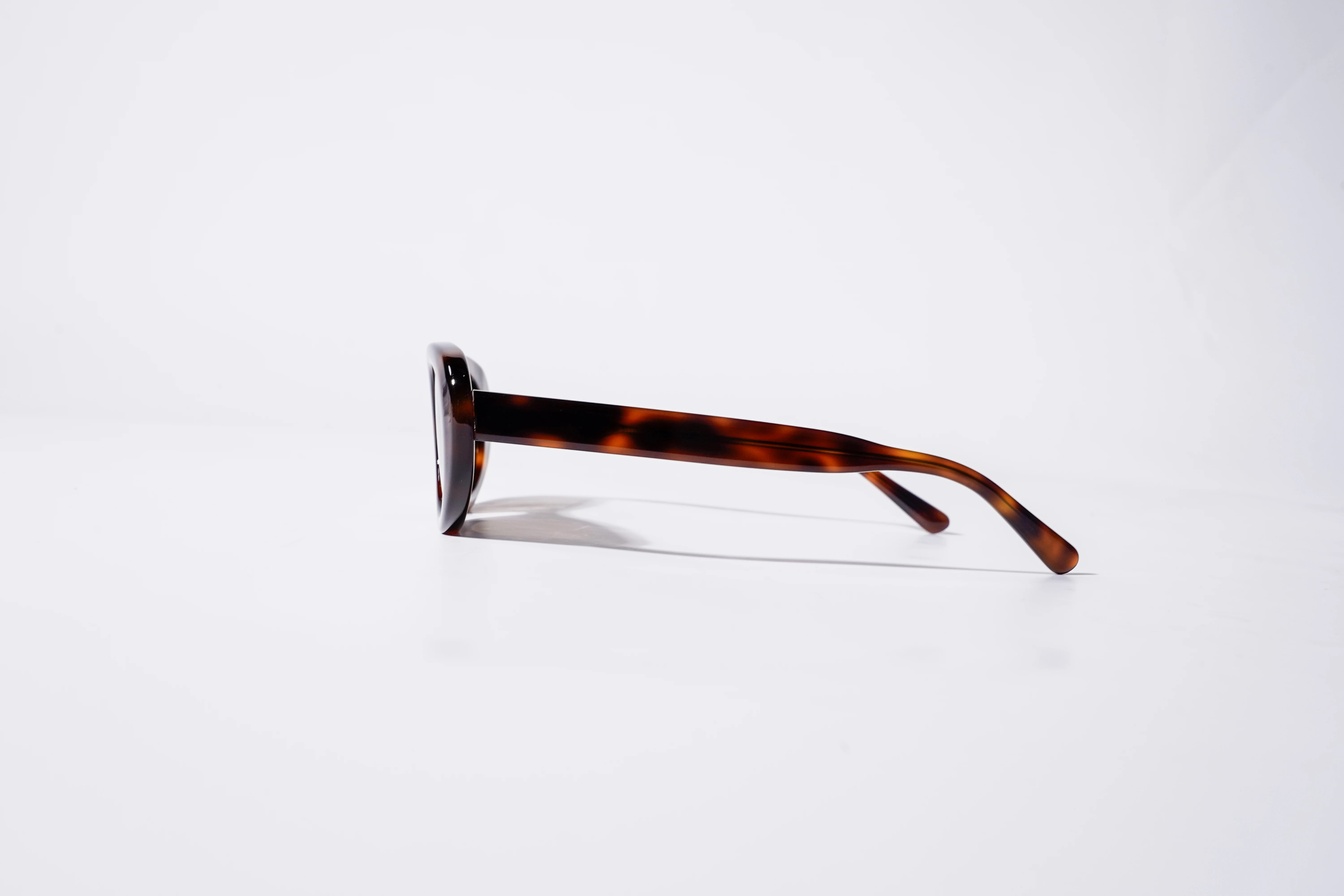 Tortoiseshell mazzucchelli oval sunglasses havana acetate elliptic cat eye Nylon lens Tortoise shell Sun Glasses elliptical