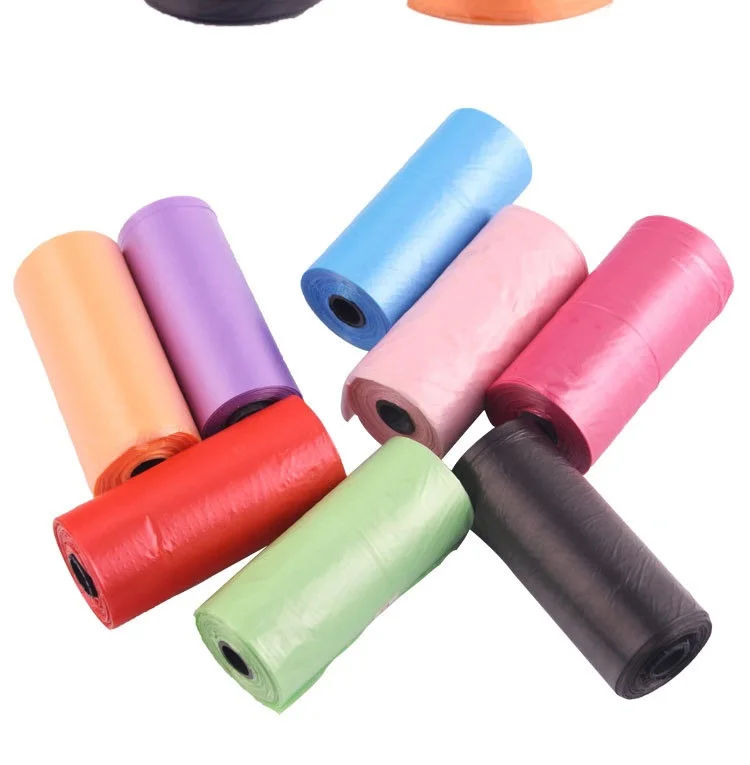 
eco friendly custom logo printing dog poop waste bag with dispenser 