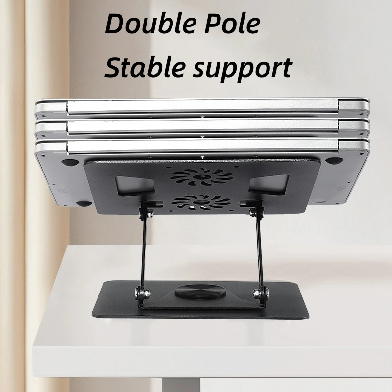 Best Cheap 360 Rotating Carbon Steel Adjustable Tablet PC Stands Foldable Laptop Stand