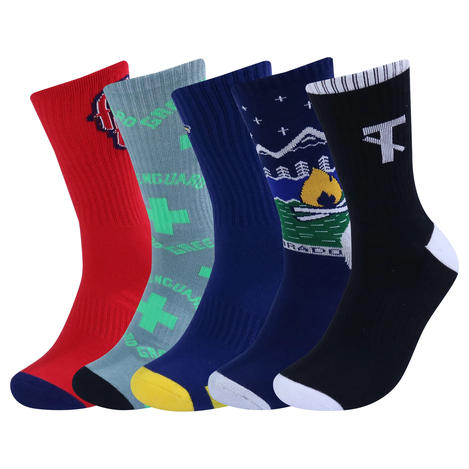  2021 New Design Breathable Comfortable Basketball Socks Compression Sport