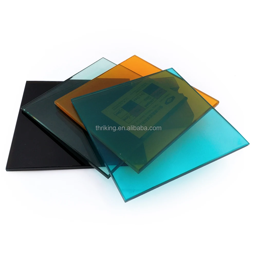 window garage door dark gray safety glasses stair railing black brown reflective float ocean blue tinted glasses