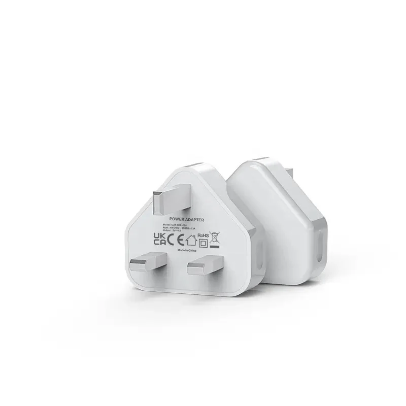 High Quality CE FCC KC Certified EU Plug White 5V/2A Adapter