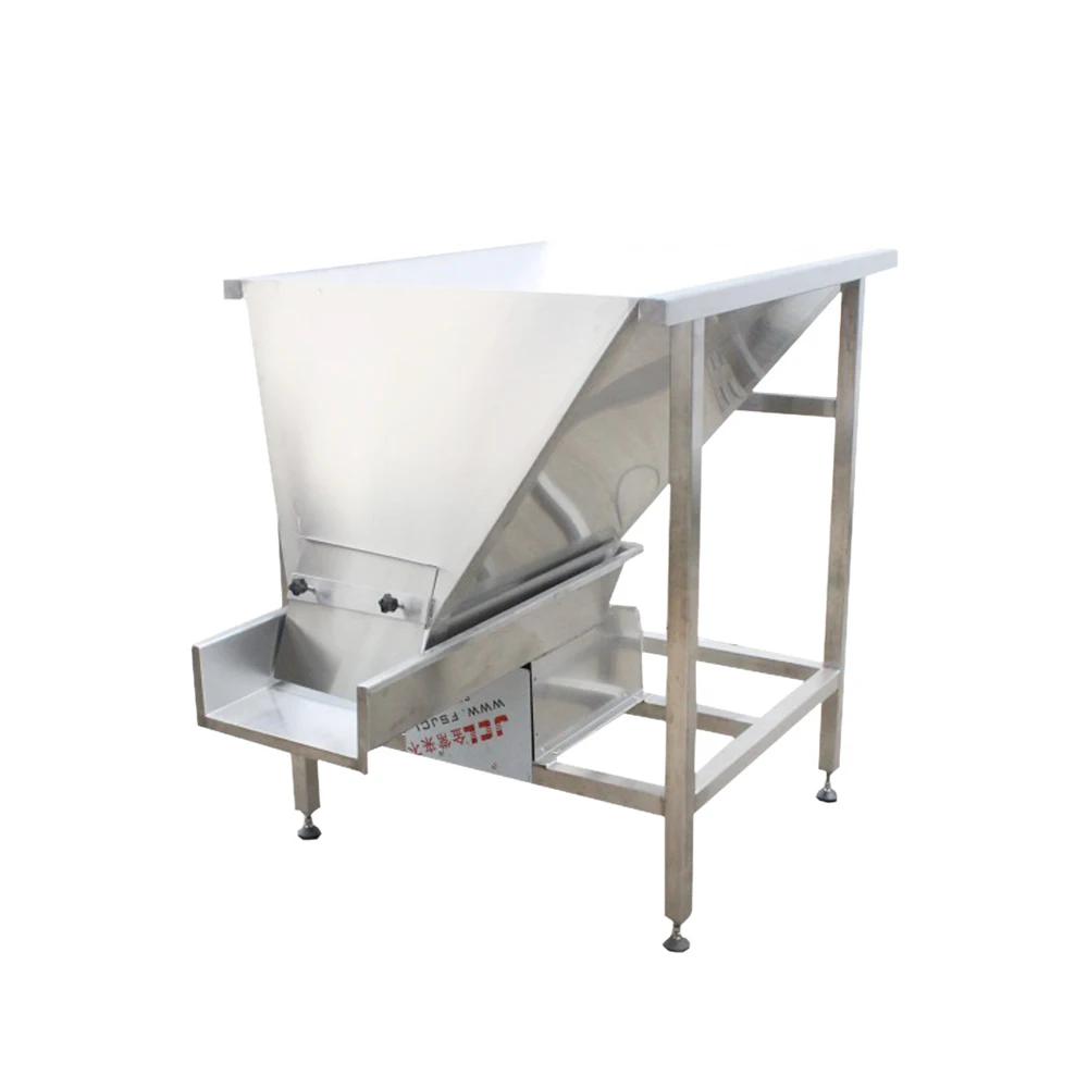 Electromagnetic Stainless Steel Vibratory Feeder for Food and Non-food in the Packaging Line