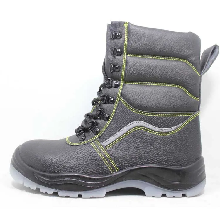 High-cut protective PU TPU Safety Boots with steel toe safety long boots for engineer