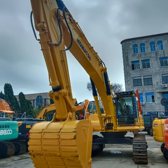 Японская оригинальная PC450-8 мини-экскаваторная машина Komatsu Shanghai Isuzu двигатель Nabtesco гидравлический завод подержанная верхняя гусеница