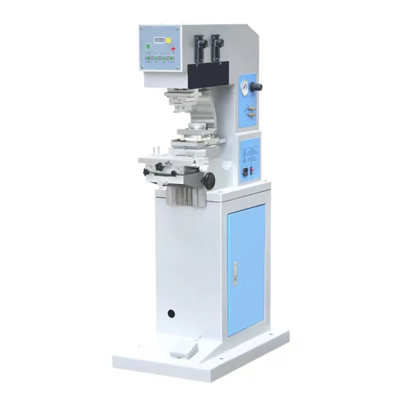 Semi-auto one Colors Pad Printing Machine Factory Direct Price Silicone Pad Printing Machine Used For Toys Cups Safety Helmet