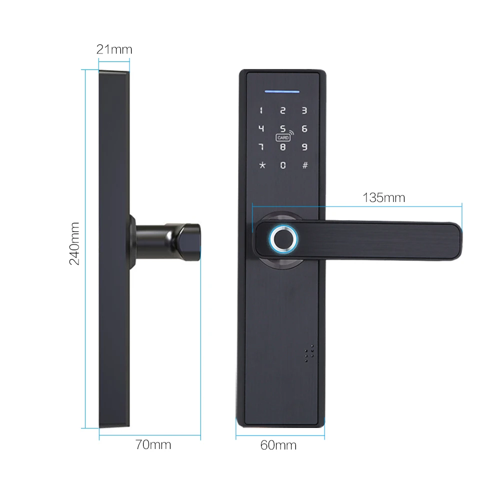 Tediton TTlock app Smart Safe Security APP cerradura inteligente Remote Control Digital Keyless Combination electronic door lock