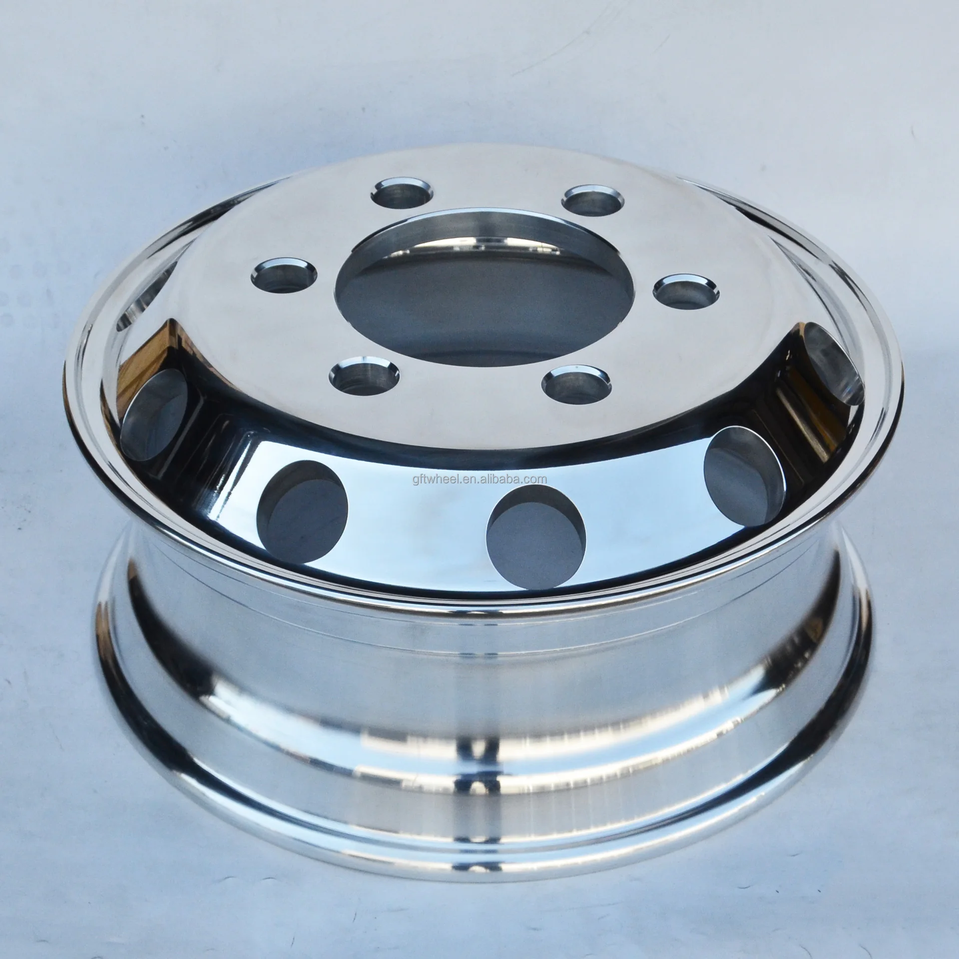 Custom truck alloy wheel rims 22.5, 19.5, 17.5, 16, 24.5', 26.5', 24', 26'