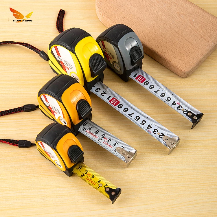 High Precision Wear-resistant Stainless Steel Tape Measure Hand Tools Retractable Measuring Tape