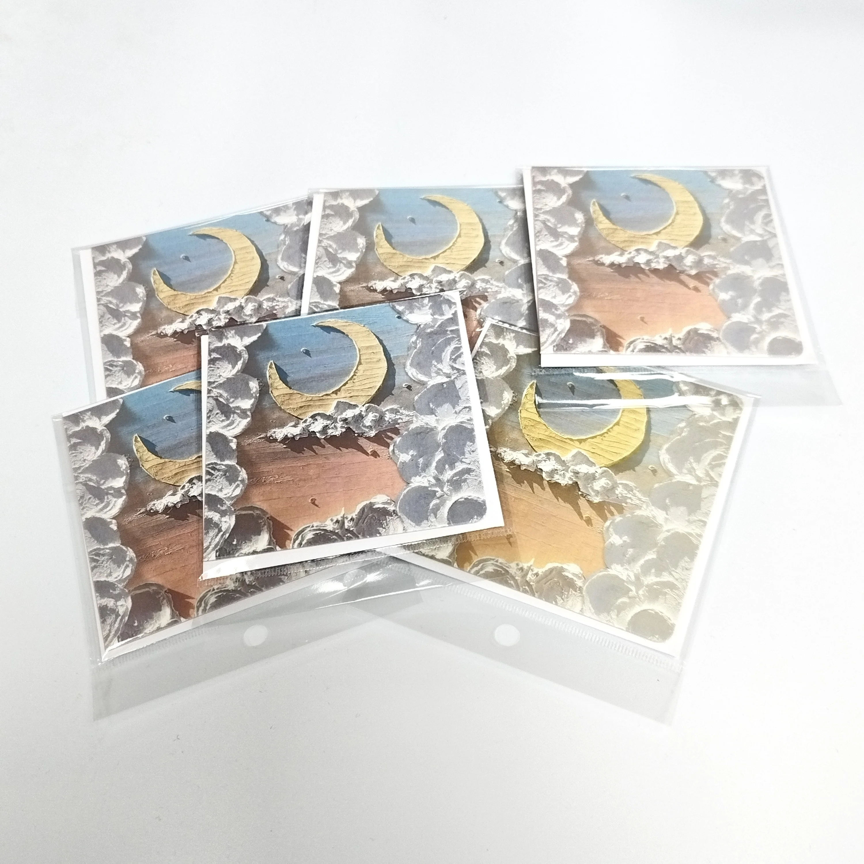 6 шт. Подарочный конверт с 3D-тиснением