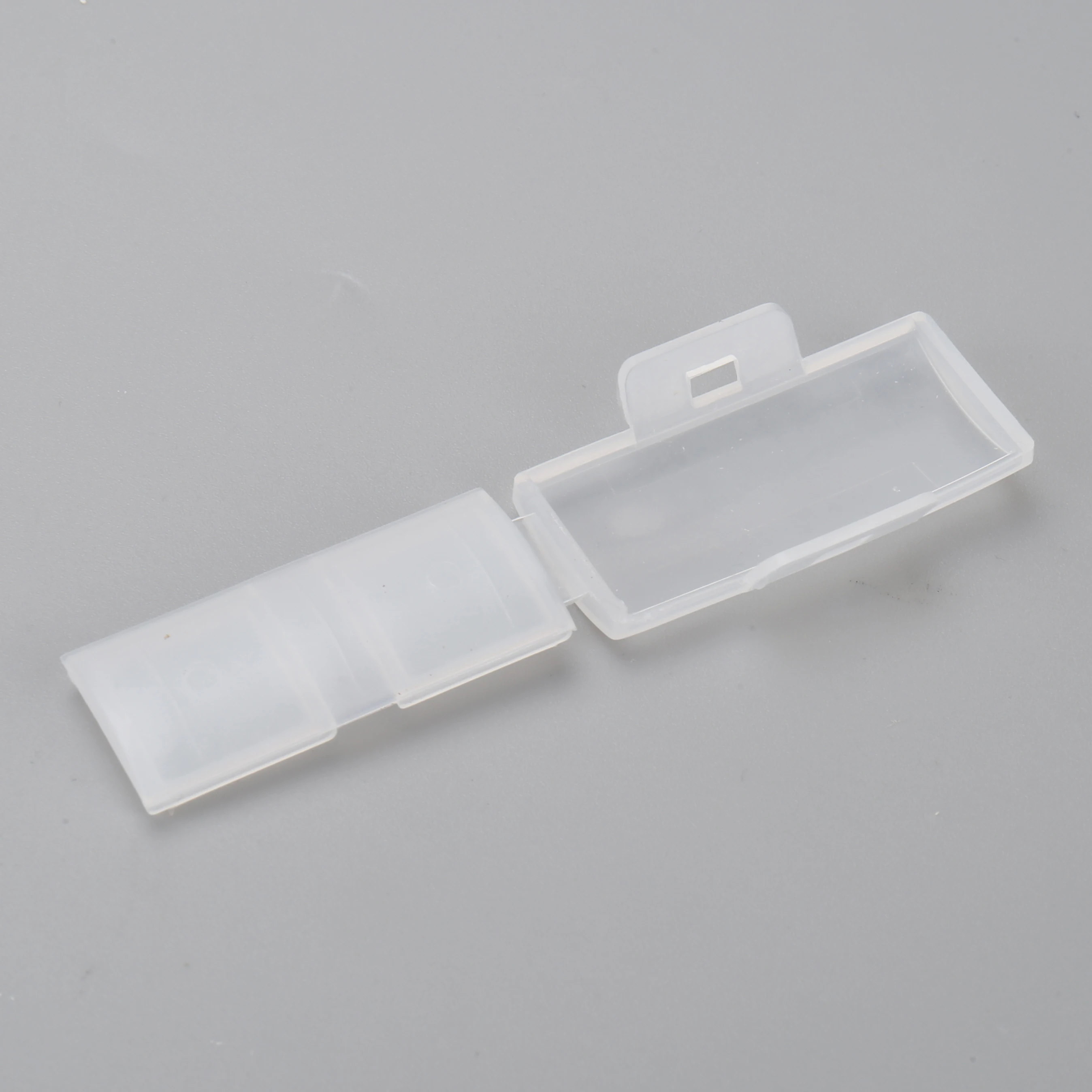 OUORO LMC2 Anti-dust  Waterproof Anti-dust 94-V2 ROHS PP Transparent Color Cable Marker Box  Cable Tie Tag