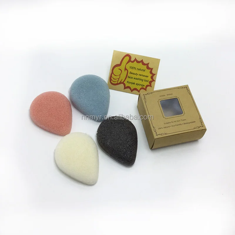 Wholesale natural, environmentally friendly, dry and wet dual-purpose facial wash without eating powder, makeup eggs