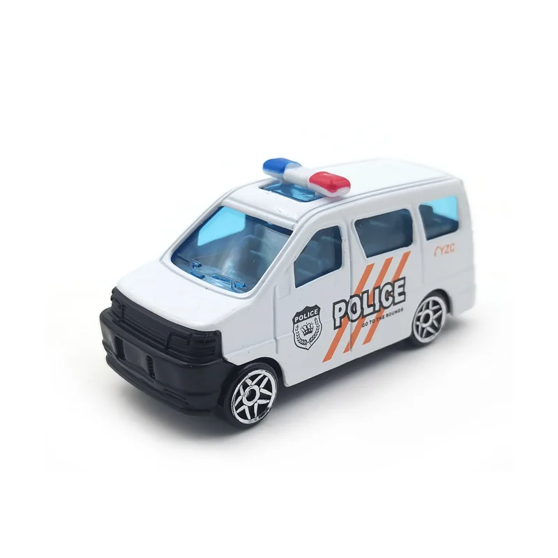 Wholesale Toy Truck For Boys Diecast Metal Pickup Truck Toys Police Model Car Alloy Vehicle Mini Car