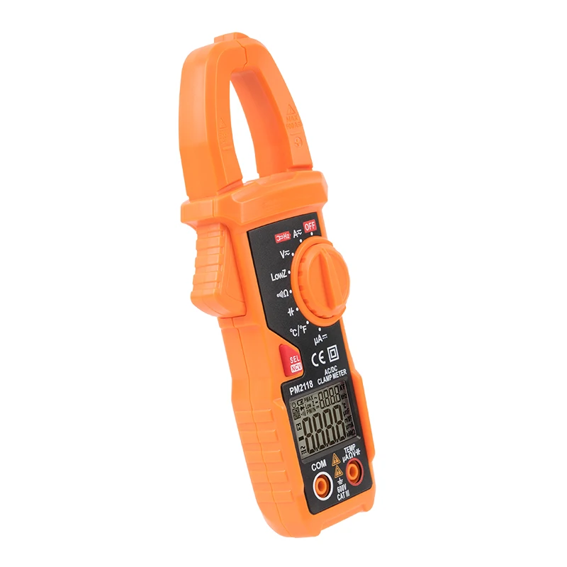  Портативный смарт-мультиметр PEAKMETER PM2118 измеритель цепи напряжения и сопротивления с подсветкой