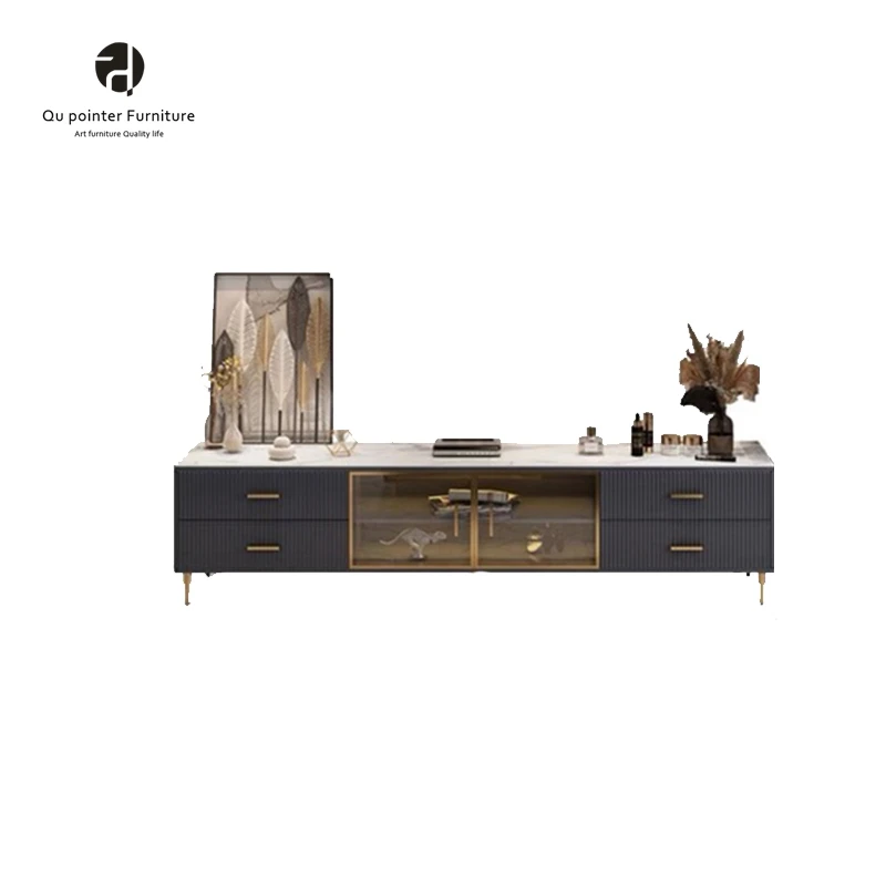 Multifunctional storage tv unit cabinet modern living room furniture