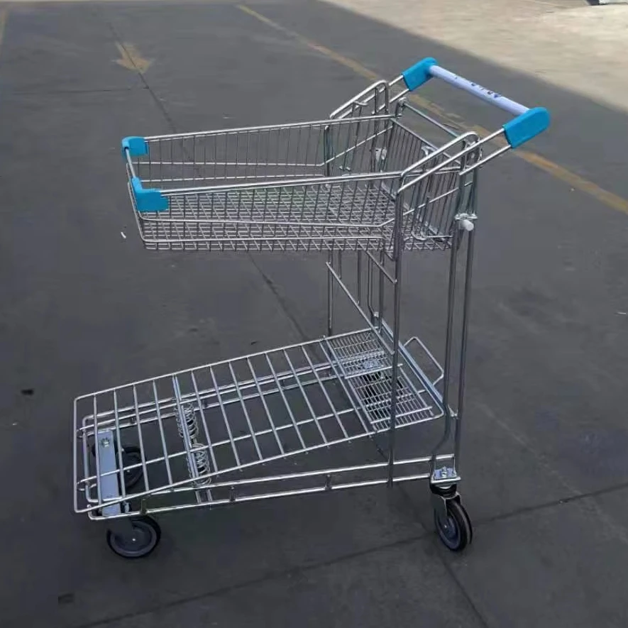 2024 новый качественный оцинкованный садовый ручной грузовик с платформой хорошего качества для склада