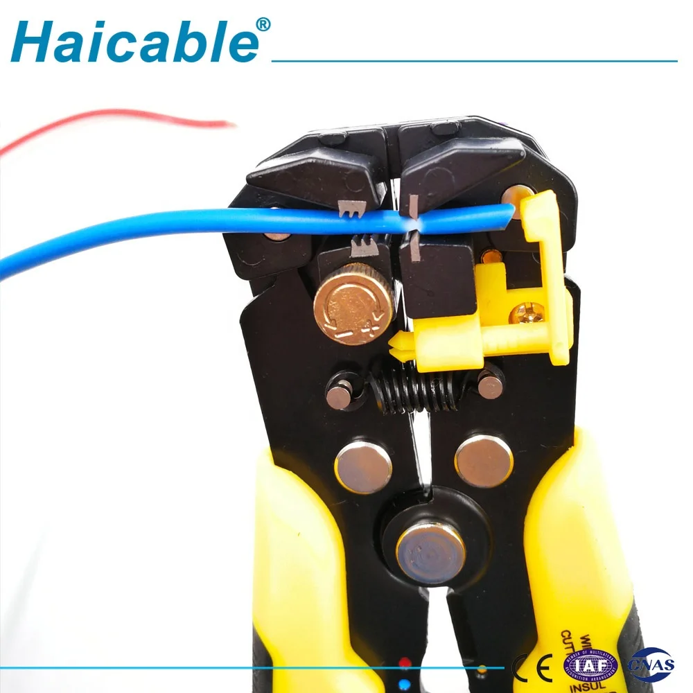 Haicable HS-056 саморегулирующийся кабель Резак щипцы для зачистки проводов 3 в 1 многофункциональные плоскогубцы
