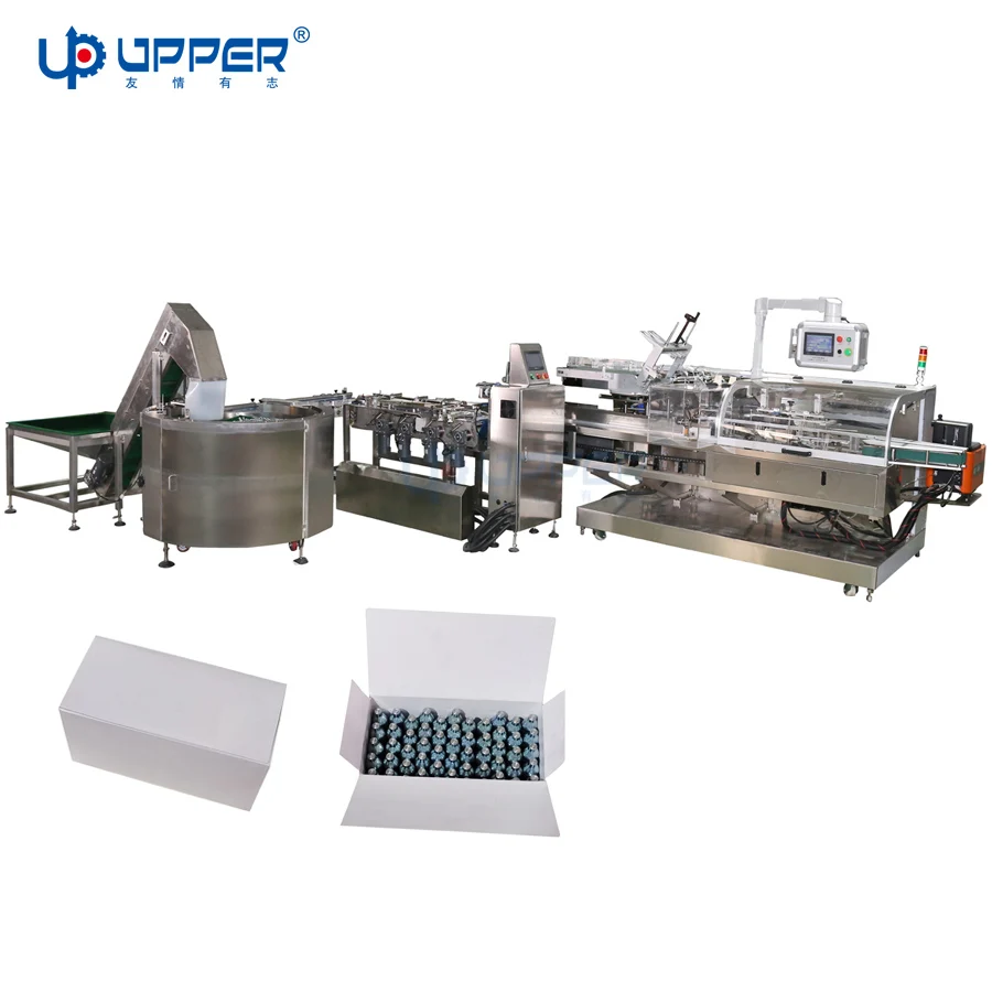 Multifunctional vertical disposable glove and shoe cover packaging machine daily necessities cosmetics cartoning machine