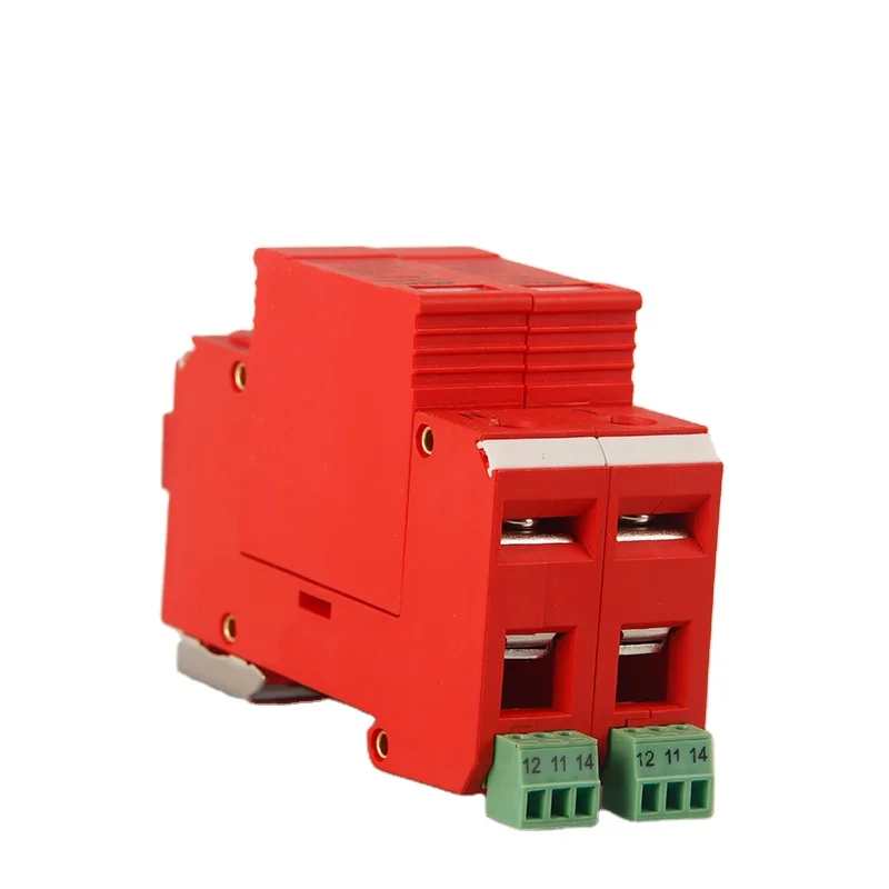 Professional High Quality Spd Surge Arrester / Power Surge Protective Device With Remote Signalling Contact