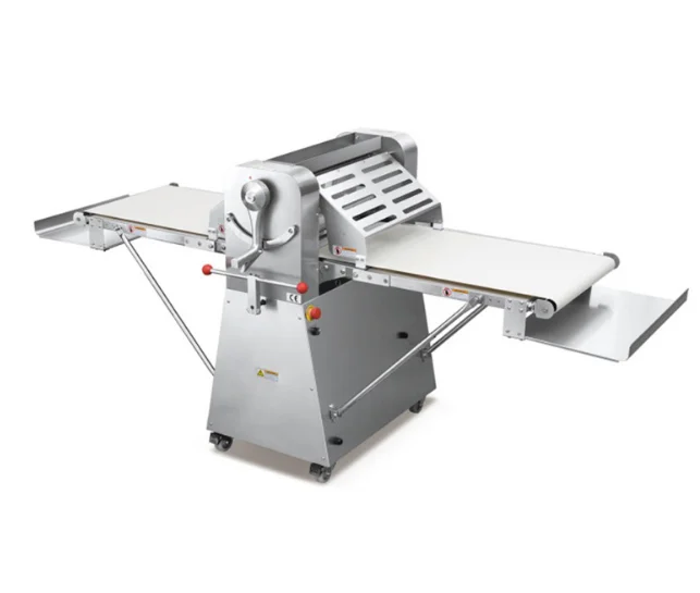
Hot Sale Dough Sheeter Vertical Commercial Pastry Bakery Machine Electric Pizza Pie Dough Cookie Roller Sheeting Machine 