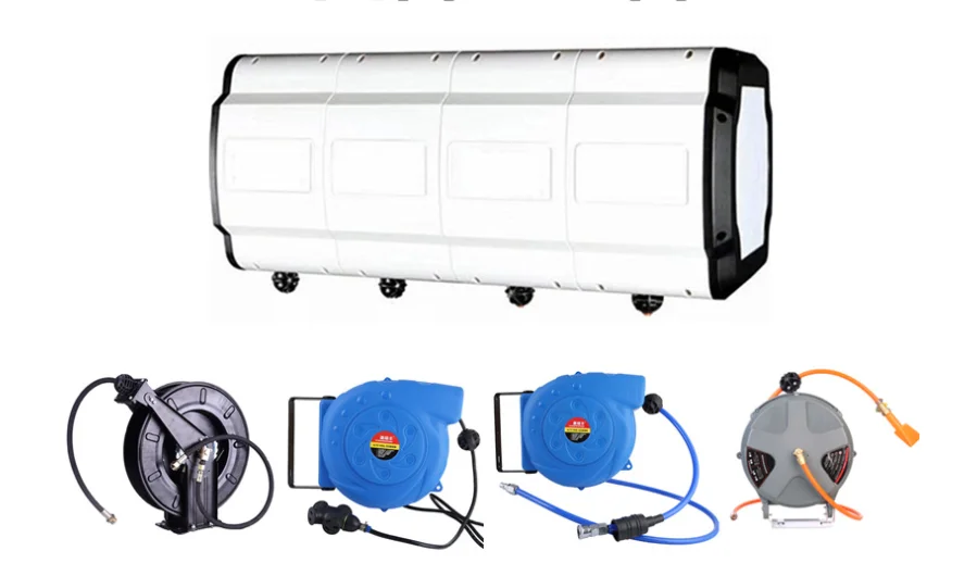 Оборудование для очистки автомобиля SUEZ полностью закрытая конструкция барабан комбинированный шланг катушка шланга высокого давления пенопластовый магазина