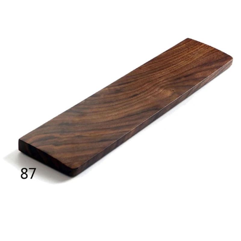 Newest Cheap Price 60% 65% 75% 100% Resin Wooden Wrist Support Rest For Keyboard