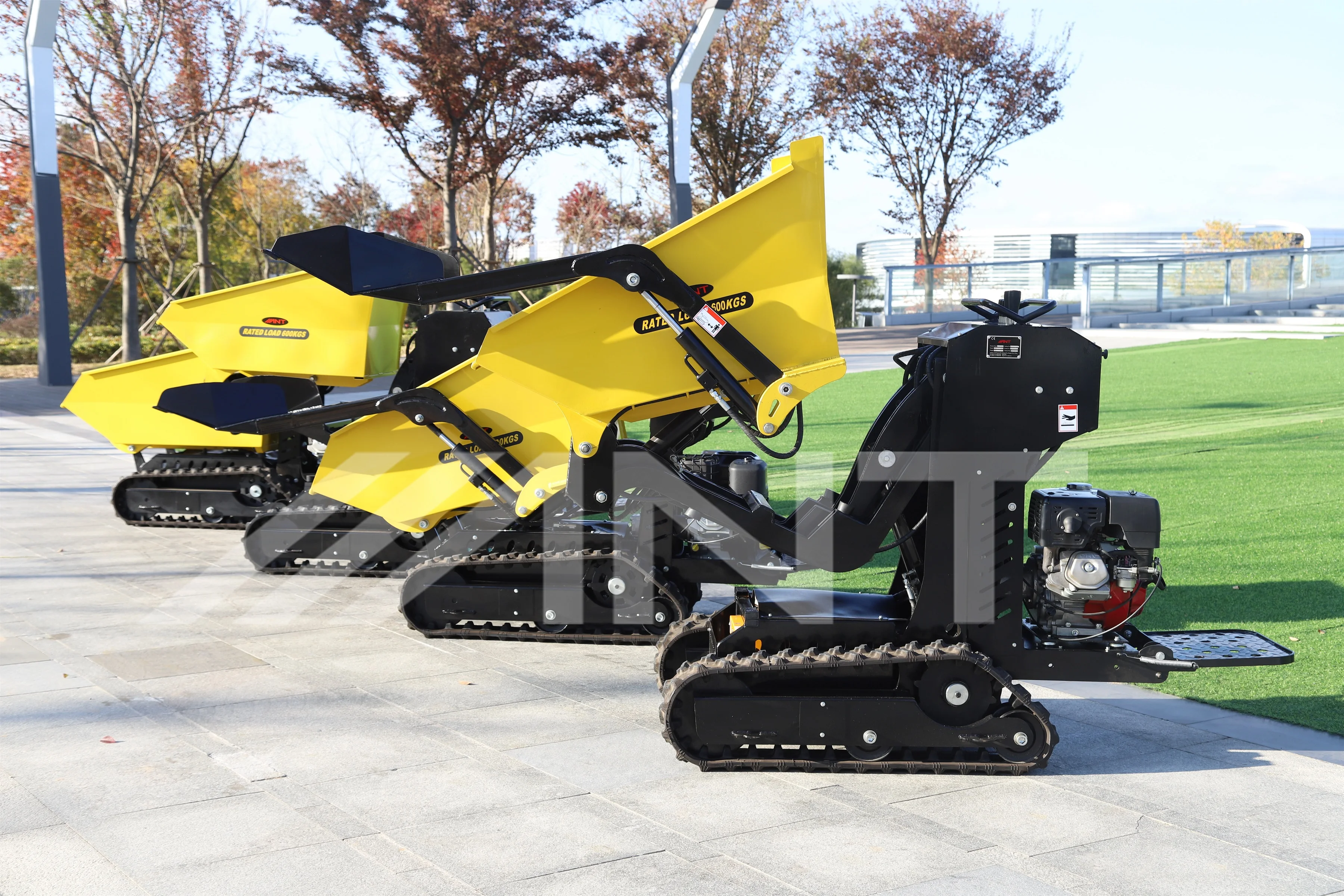 ANT BY600 Mini Dumper 600kg Multifunctional Crawler Power Barrow With Self Loading Home Use Farm Equipped Reliable Motor