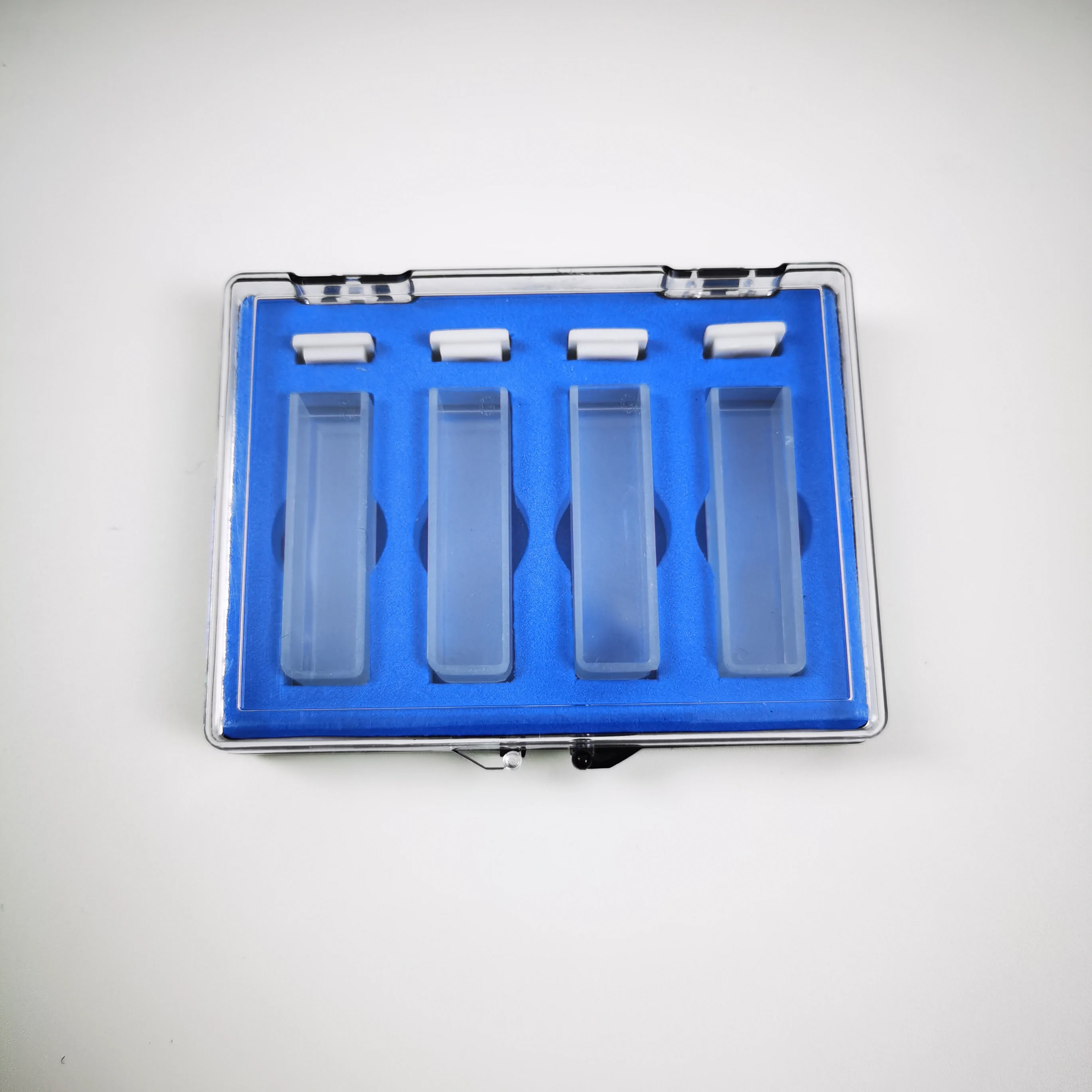 Лабораторный 1 см 10 мм спектрофотометр, стеклянный кварцевый кювет