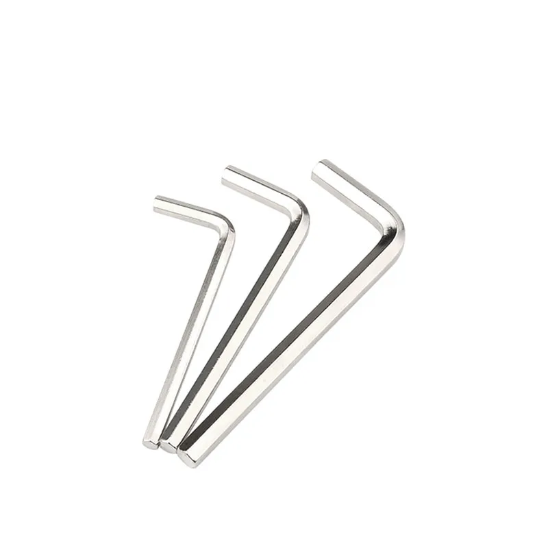 Stainless Steel 8mm-24mm L Shaped Square Hex Allen Key Wrench