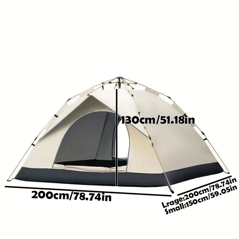 4-5 Person outdoor tent campCustomized Waterproof Extra Large Persons Portable Family  tents camps