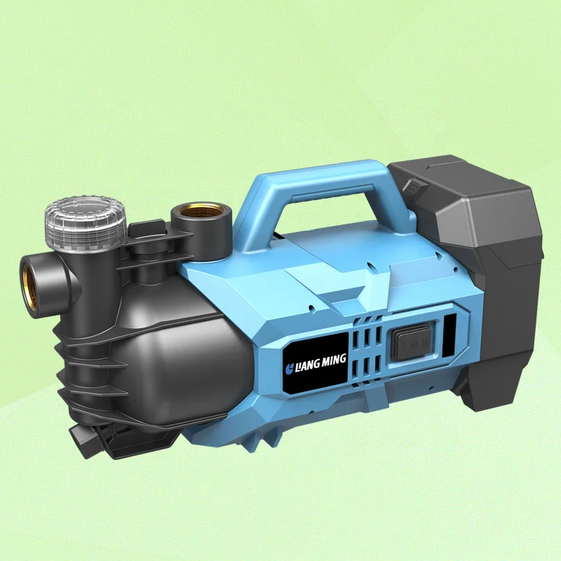 18V Lithium Battery Cordless Multi-Use Transfer Water Pump Strong Current Waterproof Body Irrigation Watering Machine