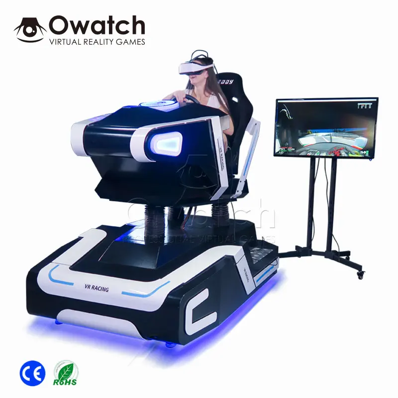 3 Dof motion platform drive dynamic Vr cinema 9d vr car racing simulator VR dynamic driving car