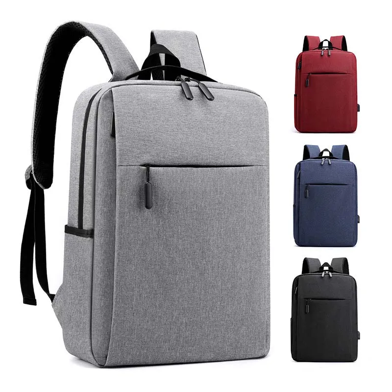 Laptop Backpack Business Man Woman Travel Backpack with USB Charging Custom Logo Outdoor Computer Waterproof Backpack Bag