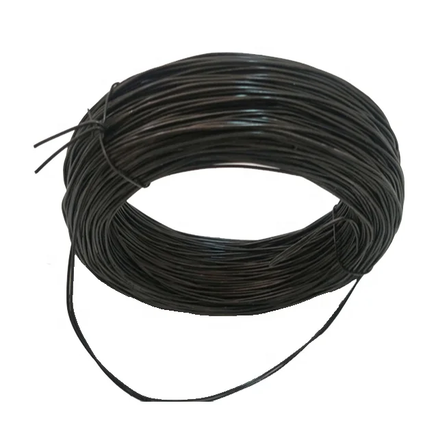 Factory black annealed electro galvanized steel iron binding wire