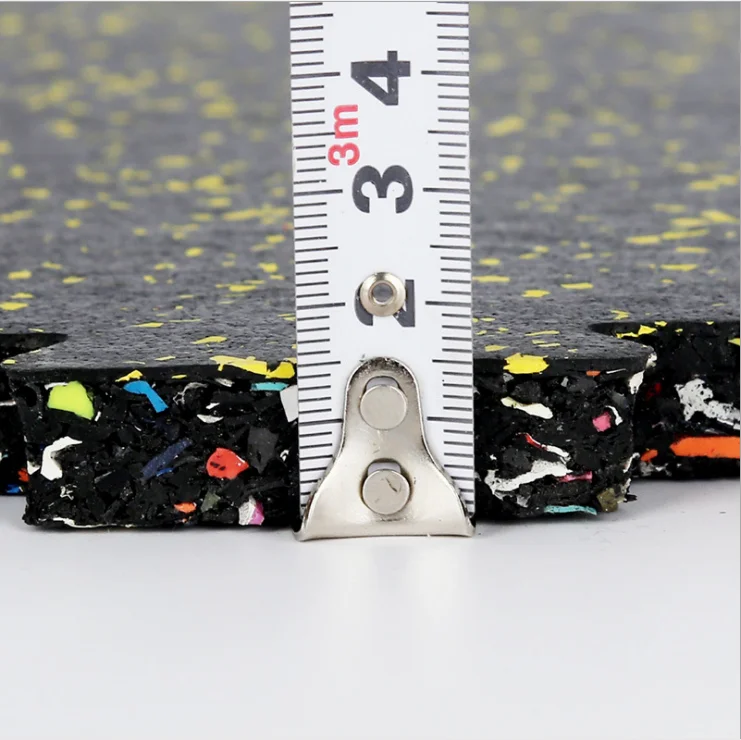 sport shock absorb EPDM gym rubber floor mat 10mm
