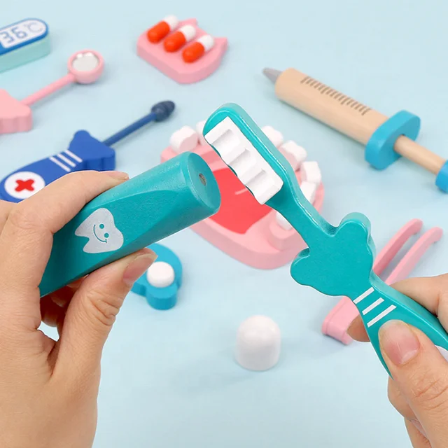  Докторский набор игрушек деревянные игрушки для