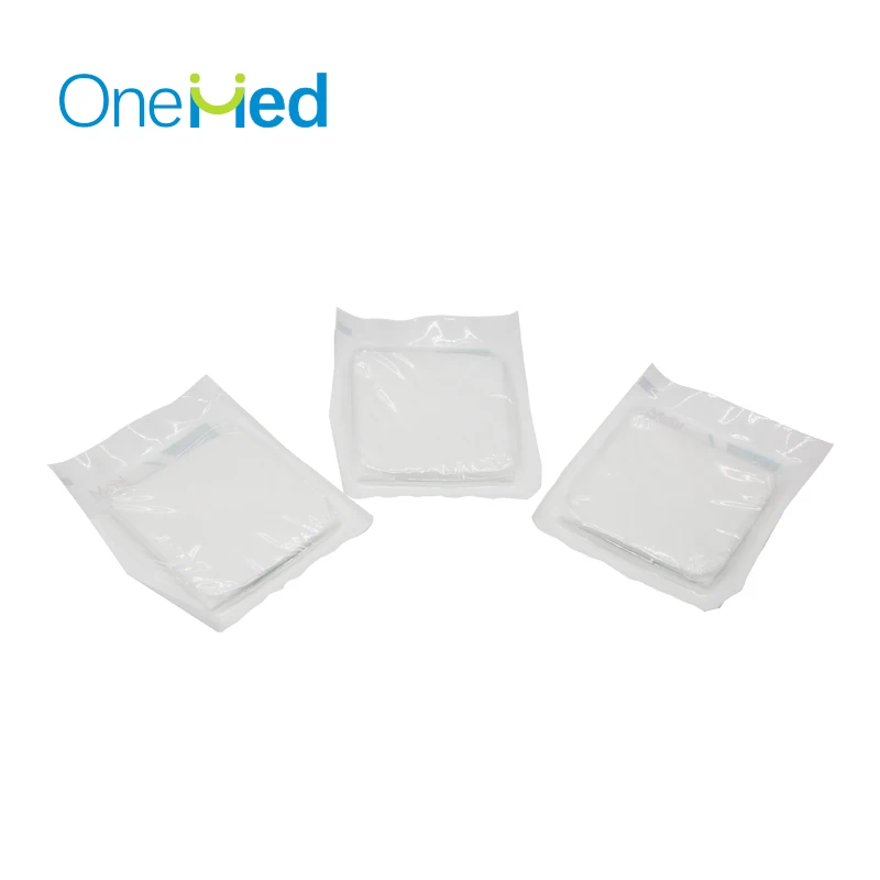 Highly absorbent Non-Woven Gauze Swabs sterile package 10 x 10 cm 4Ply