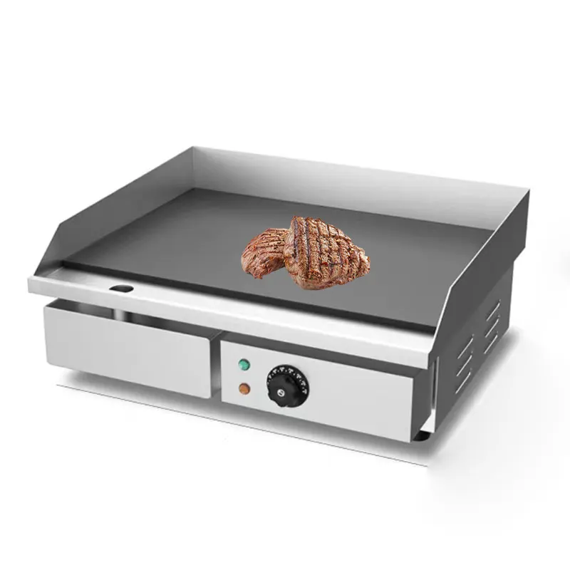 Electric shoplifting oven commercial roast cold noodles fried steak flying cake hand grab cake fried rice plate squid machine
