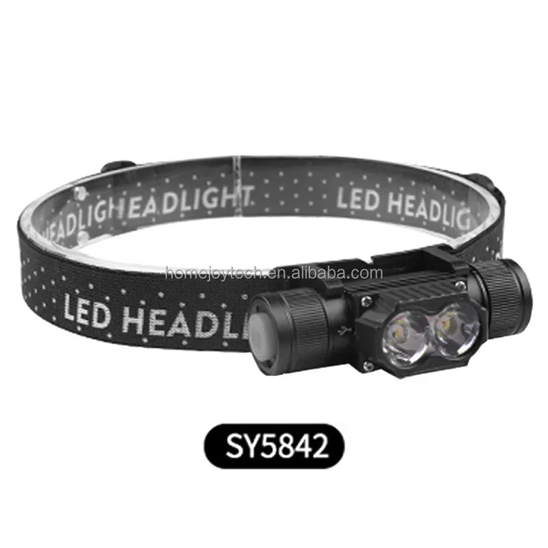 Multi function Led Headlamp Work Headlight Rechargeable Lamp Head Spotlight For Outdoor Camping Recreation Crafting