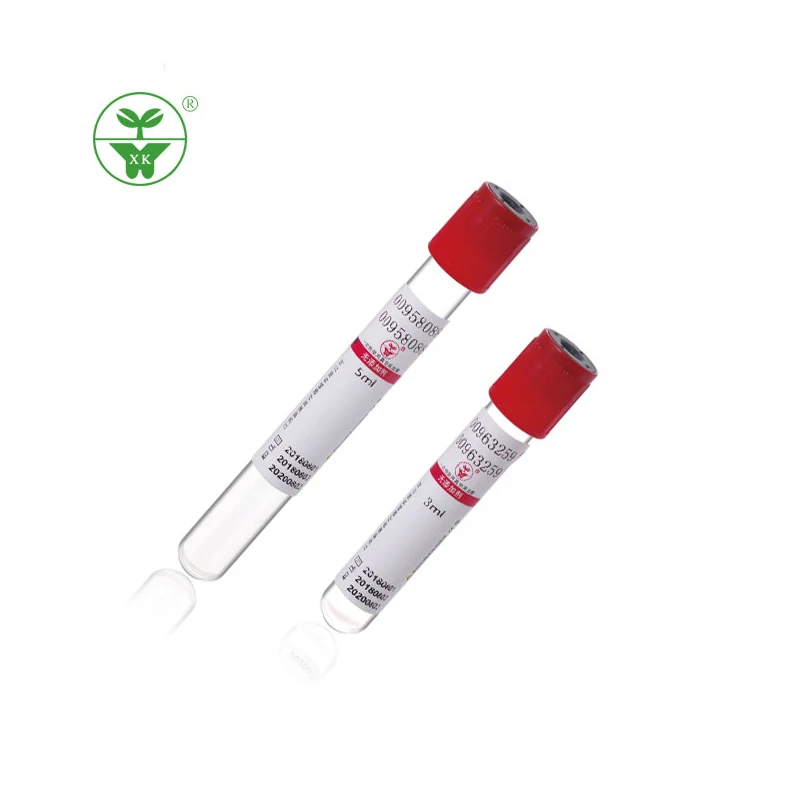 Medical edta k3 plastic 0.5ml 3ml blood collection tube for hospital