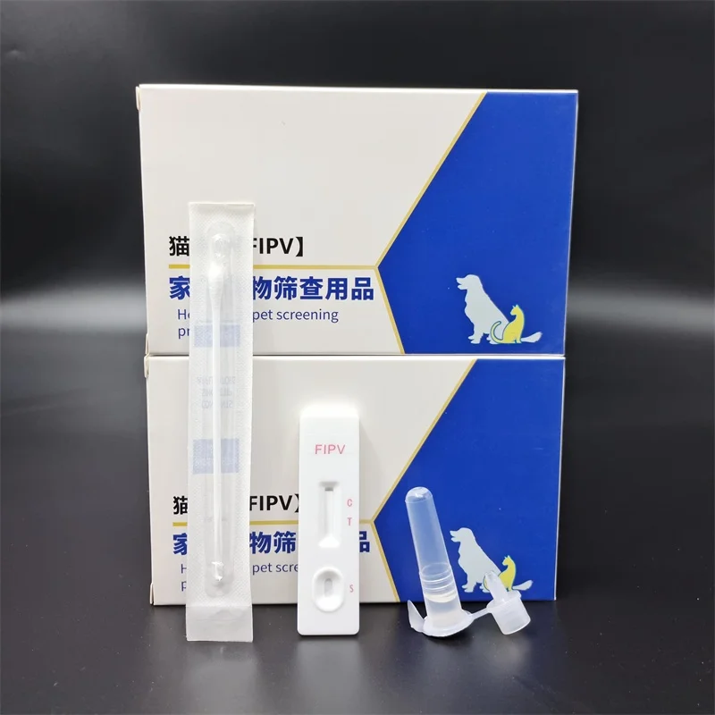 FIPV antigen (FIP ag) Rapid Test Animal Disease Diagnostic Test Kit/feline infectious peritonitis bliss