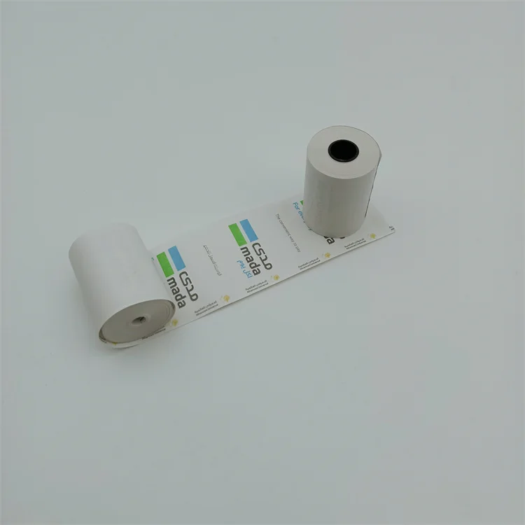 Factory Sells Cheap Price Bond Paper Single White Wood Pulp Thermo Paper 57 mm