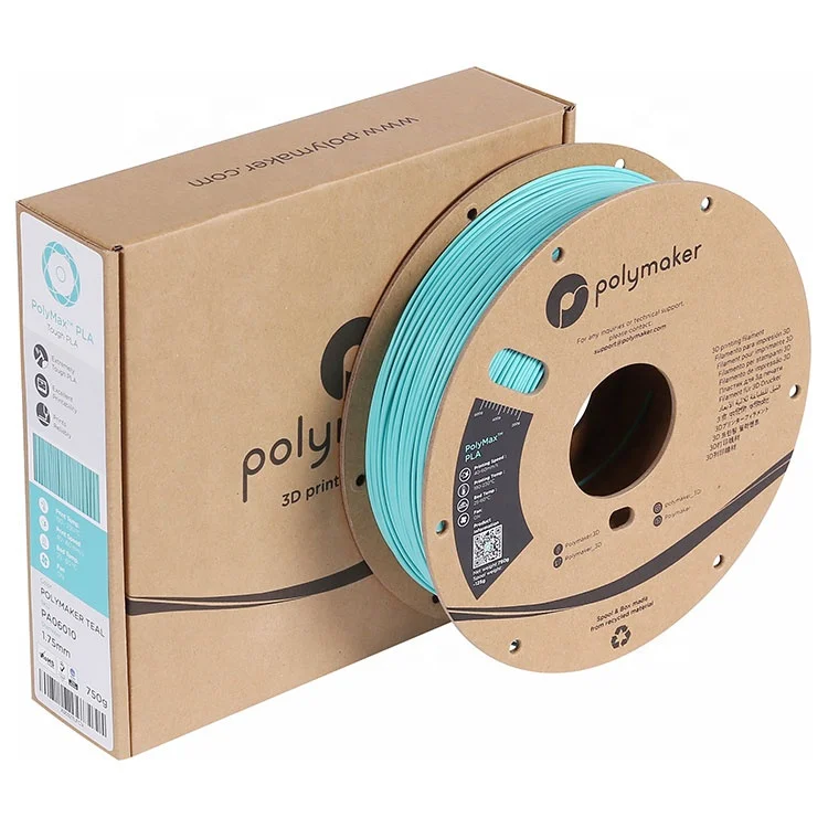 Functional CustomizedTough Making 1.75mm / 2.85mm 0.75 KG  Polymaker PolyMax  PLA 3D Printing  PLA Filament