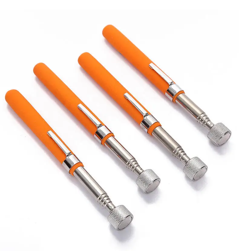 10LB extendable magnetic pick up tool telescopic magnet powerful round neodymium torch magnet with handle