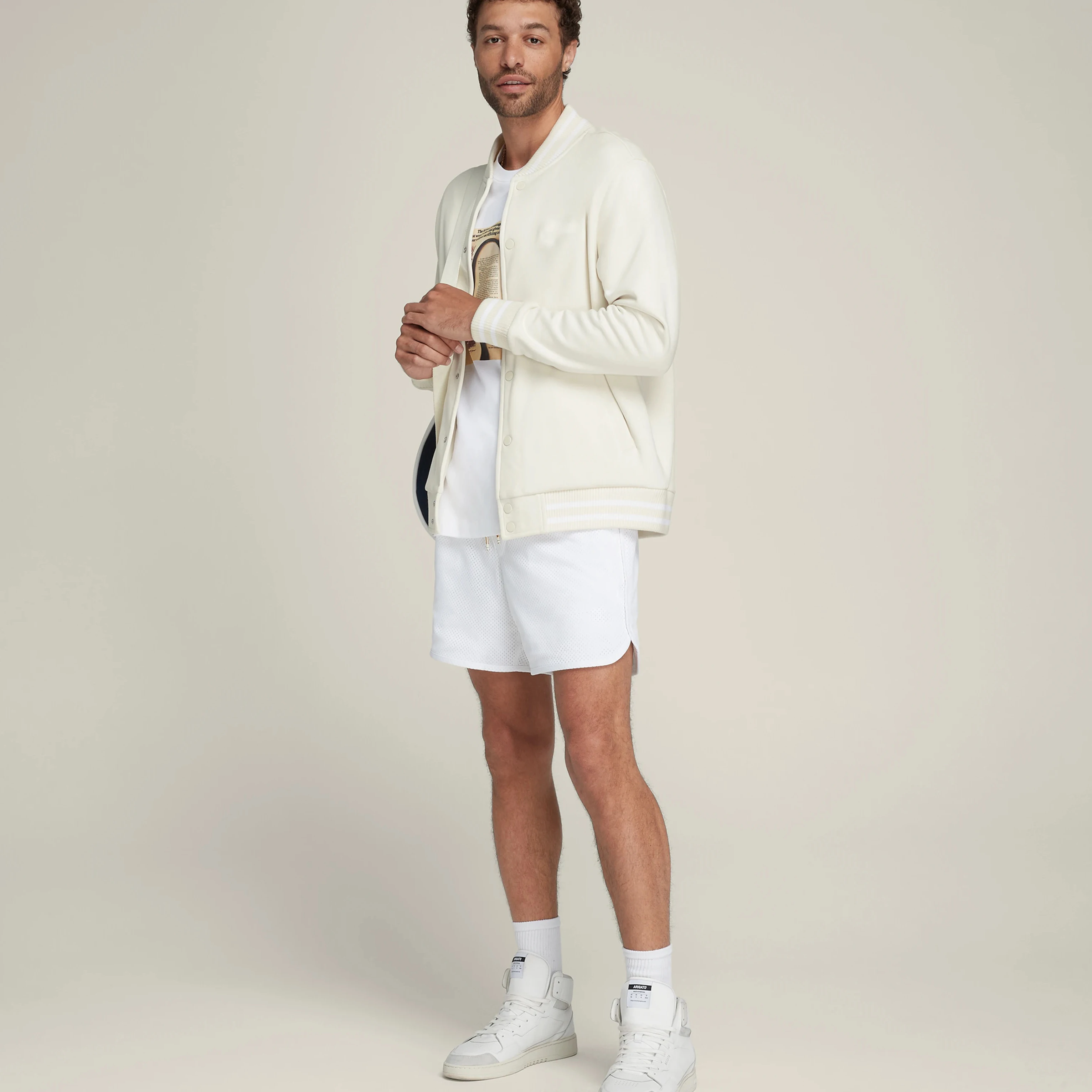 Faux leather Plus size Stone wash Basebball Oversized Genuine leather Side pockets Wholesale Puffy Sequin Bomber Jacket