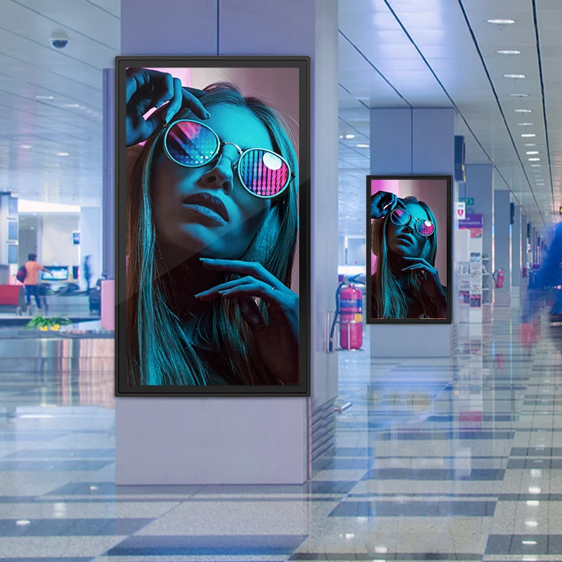 Network Hd Best Digital Marketing Advertising Signage Display Lcd Wall Mount Touchscreen