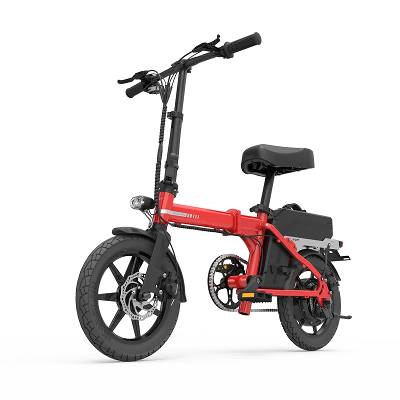 Funrun 16 Inch Folding Electric bike bicycle 48V 400W Fat Tire Electric cycle