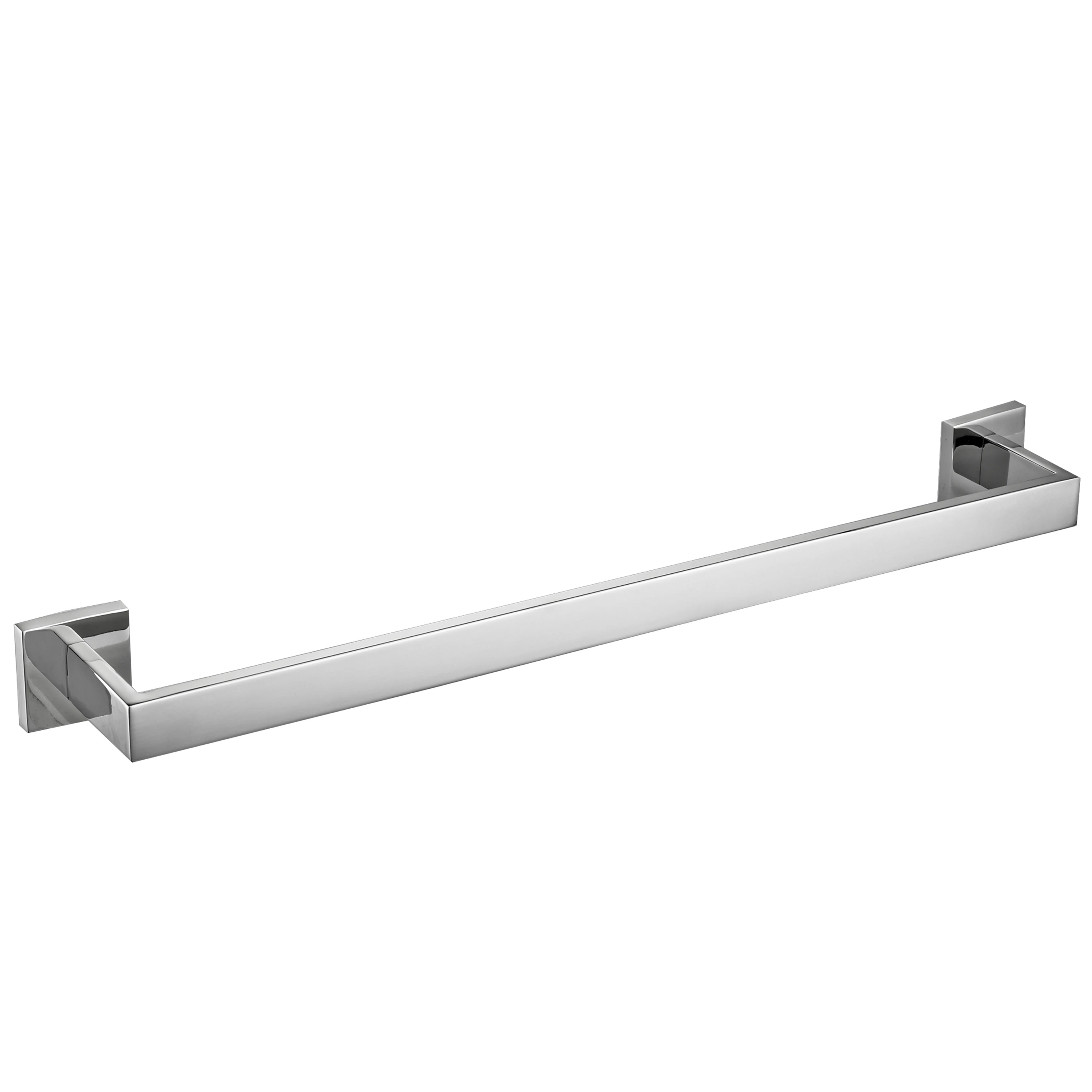 Bathroom decor accessories set 4 Piece pcs sanitary hardware wall mounted hotel shower restroom stainless steel towel bars sets