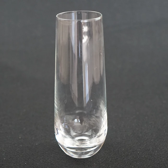10oz Champagne Flute Stemless Glass Factory Wholesale